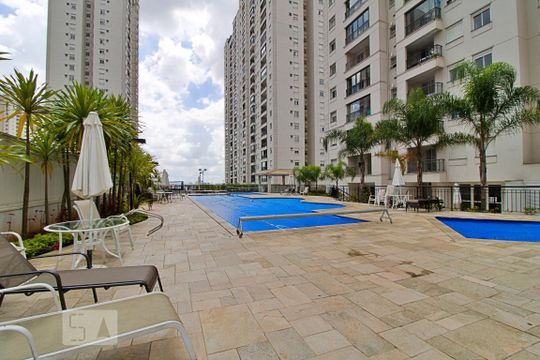 Área comum - Piscina de apartamento para alugar com 3 quartos, 70m² em Jardim Parque Morumbi, São Paulo