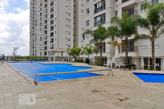 Área comum - Piscina de apartamento para alugar com 3 quartos, 70m² em Jardim Parque Morumbi, São Paulo