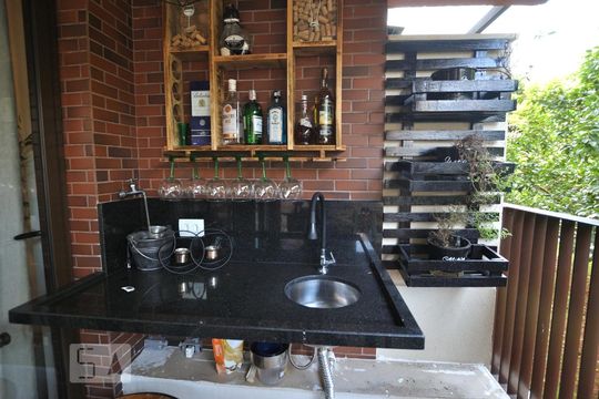 Varanda Gourmet de apartamento à venda com 2 quartos, 93m² em Vila Monumento, São Paulo
