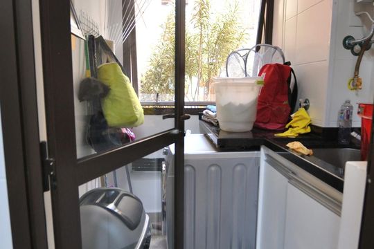 Área de serviço de apartamento à venda com 2 quartos, 93m² em Vila Monumento, São Paulo