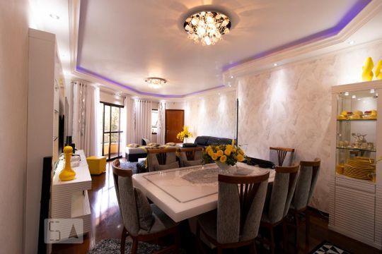 Sala de Jantar de apartamento à venda com 3 quartos, 130m² em Vila Nova Cachoeirinha, São Paulo