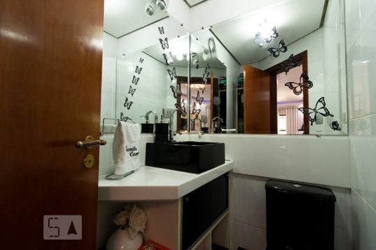 Lavabo de apartamento à venda com 3 quartos, 130m² em Vila Nova Cachoeirinha, São Paulo