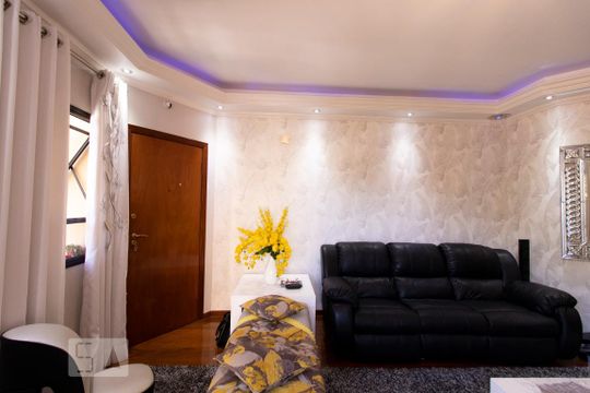 Sala de Estar de apartamento à venda com 3 quartos, 130m² em Vila Nova Cachoeirinha, São Paulo