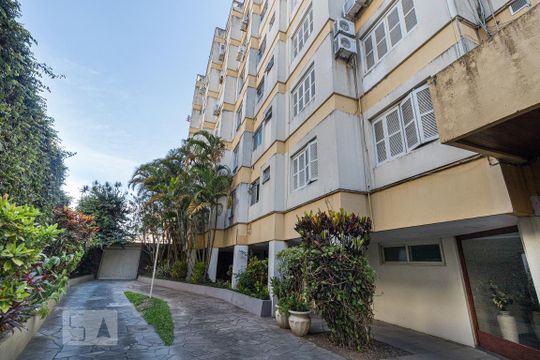 Fachada do Prédio de apartamento à venda com 1 quarto, 47m² em Rio Branco, Porto Alegre