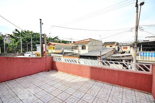 Varanda do Quarto 1  de casa à venda com 4 quartos, 256m² em Taboão, São Bernardo do Campo