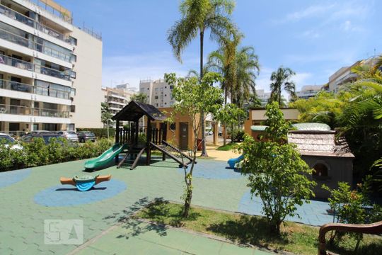 Área Comum - Playground de apartamento para alugar com 2 quartos, 66m² em Recreio dos Bandeirantes, Rio de Janeiro