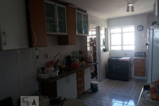 Cozinha de apartamento à venda com 3 quartos, 120m² em Perdizes, São Paulo