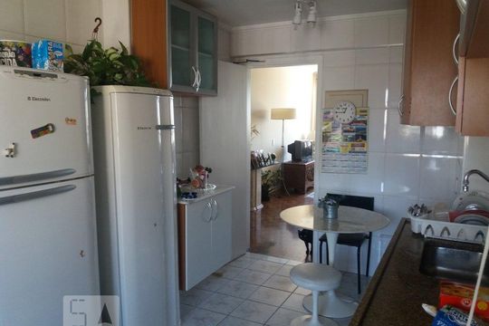 Cozinha de apartamento à venda com 3 quartos, 120m² em Perdizes, São Paulo