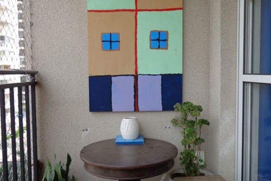 Varanda de apartamento à venda com 1 quarto, 40m² em Água Branca, São Paulo