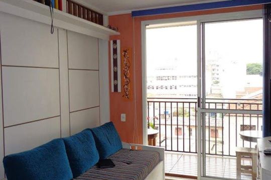 Sala de apartamento para alugar com 1 quarto, 40m² em Água Branca, São Paulo