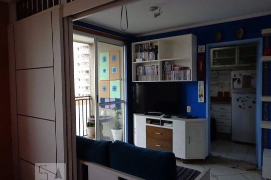 Sala de apartamento para alugar com 1 quarto, 40m² em Água Branca, São Paulo