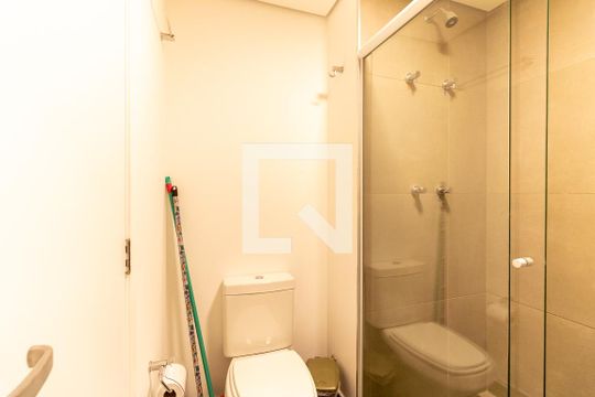 Banheiro  de kitnet/studio à venda com 1 quarto, 25m² em Vila Mariana, São Paulo