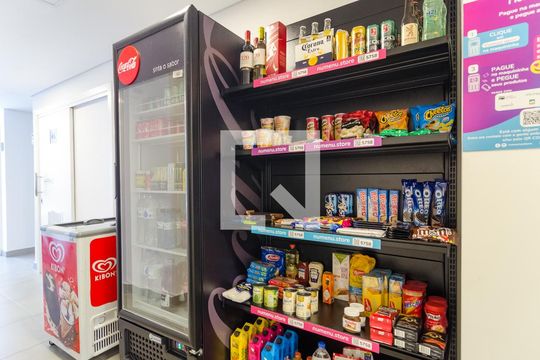 Área comum mercado de apartamento para alugar com 1 quarto, 31m² em Mirandópolis, São Paulo