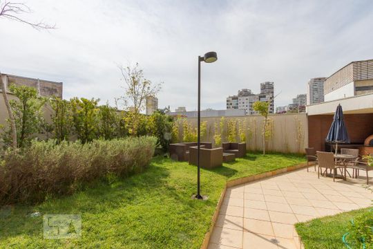Área Comum de kitnet/studio para alugar com 1 quarto, 41m² em Cidade Monções, São Paulo