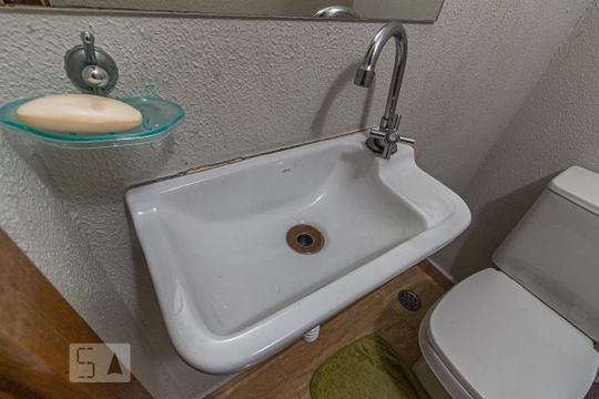 Lavabo - Torneira de casa à venda com 3 quartos, 77m² em Parque Capuava, Santo André