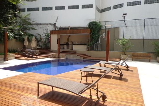 Área Externa de apartamento à venda com 3 quartos, 306m² em Santa Cecília, São Paulo