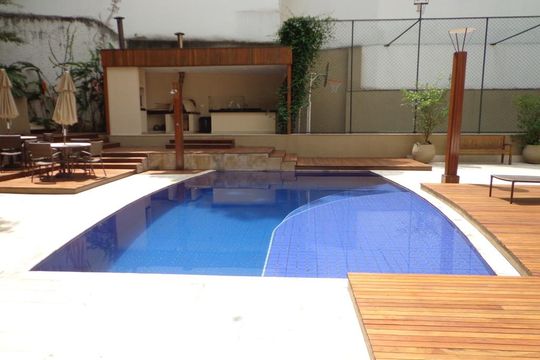 Área Externa de apartamento à venda com 3 quartos, 306m² em Santa Cecília, São Paulo