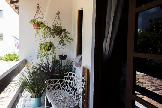 Varanda da suíte de casa à venda com 4 quartos, 200m² em Recreio dos Bandeirantes, Rio de Janeiro
