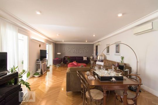 Sala de apartamento à venda com 4 quartos, 308m² em Higienópolis, São Paulo