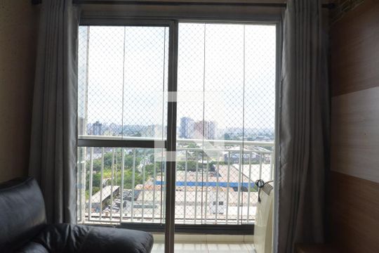Varanda da Sala de apartamento à venda com 2 quartos, 50m² em Vila Homero Thon, Santo André