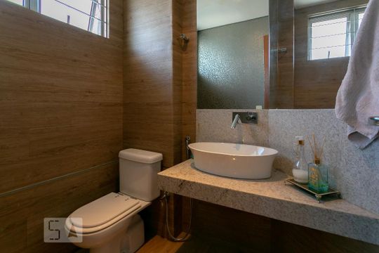 Lavabo de apartamento à venda com 3 quartos, 320m² em Sion, Belo Horizonte