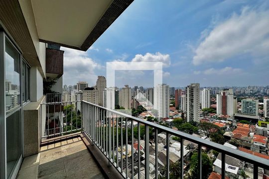 Sacada de apartamento à venda com 4 quartos, 269m² em Campo Belo, São Paulo