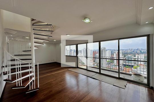 Sala de apartamento à venda com 4 quartos, 269m² em Campo Belo, São Paulo