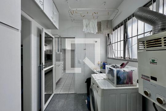 Área de Serviço de apartamento à venda com 4 quartos, 269m² em Campo Belo, São Paulo