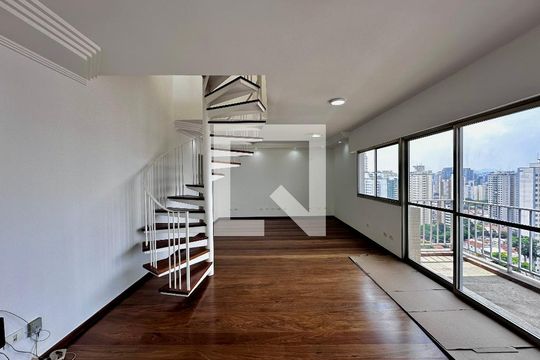 Sala de apartamento à venda com 4 quartos, 269m² em Campo Belo, São Paulo