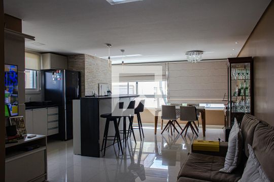 Sala de apartamento à venda com 2 quartos, 79m² em Nossa Senhora das Graças, Canoas