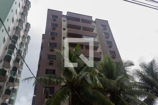 Fachada de apartamento para alugar com 1 quarto, 50m² em Maracanã, Praia Grande