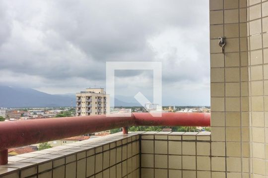 Varanda de apartamento para alugar com 1 quarto, 50m² em Maracanã, Praia Grande