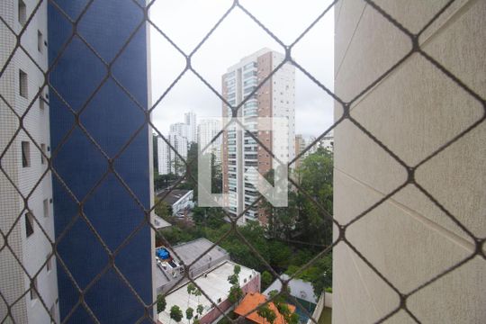 Vista da suíte 1 de apartamento para alugar com 3 quartos, 116m² em Vila Andrade, São Paulo