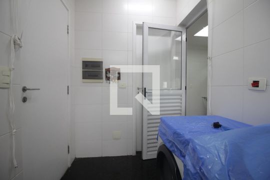 Área de serviço de apartamento para alugar com 3 quartos, 116m² em Vila Andrade, São Paulo