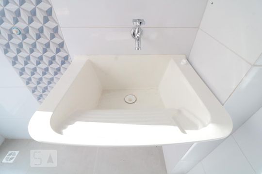 Area de Serviço - tanque de apartamento à venda com 1 quarto, 27m² em Chácara Seis de Outubro, São Paulo