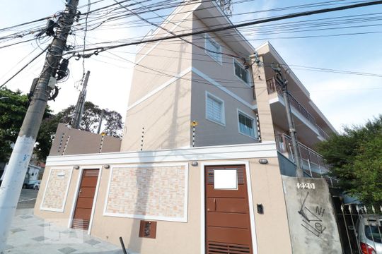 Fachada do Condomínio de apartamento à venda com 1 quarto, 27m² em Chácara Seis de Outubro, São Paulo