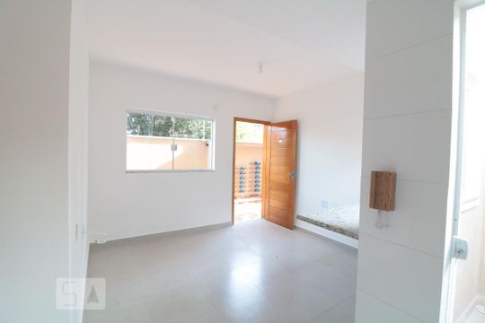 Sala/Cozinha de apartamento à venda com 1 quarto, 27m² em Chácara Seis de Outubro, São Paulo