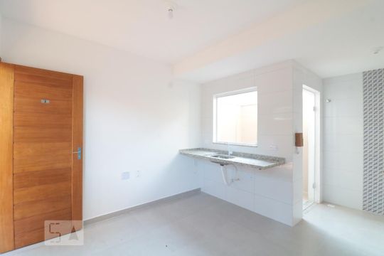 Sala/Cozinha de apartamento à venda com 1 quarto, 27m² em Chácara Seis de Outubro, São Paulo