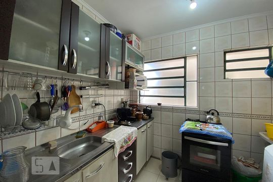 Cozinha de apartamento à venda com 2 quartos, 58m² em Centro, São Leopoldo