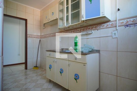 Cozinha de apartamento à venda com 3 quartos, 92m² em Jardim Itu Sabará, Porto Alegre