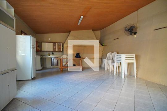 Área comum - Salão de festas de apartamento à venda com 3 quartos, 92m² em Jardim Itu Sabará, Porto Alegre