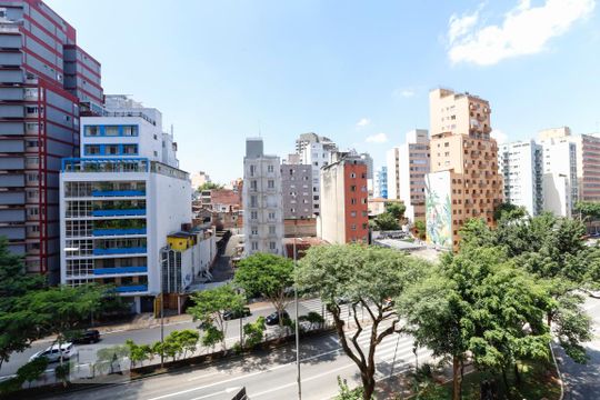 Vista do Quarto 2 de apartamento à venda com 2 quartos, 55m² em Bela Vista, São Paulo