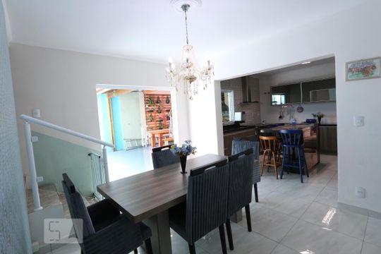 Copa/Sala de Jantar de casa à venda com 3 quartos, 260m² em Jardim Sao Nicolau, São Paulo