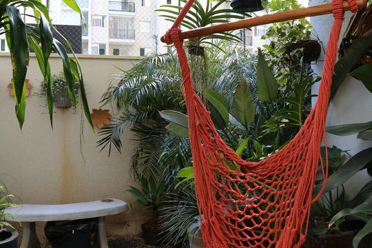 Varanda da Sala de apartamento à venda com 2 quartos, 85m² em Jardim Caboré, São Paulo