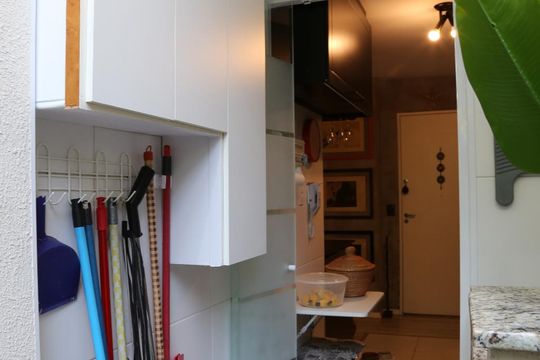 Área de Serviço de apartamento à venda com 2 quartos, 85m² em Jardim Caboré, São Paulo