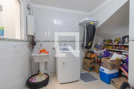 Área de Serviço de casa para alugar com 3 quartos, 120m² em Santa Quitéria, Curitiba