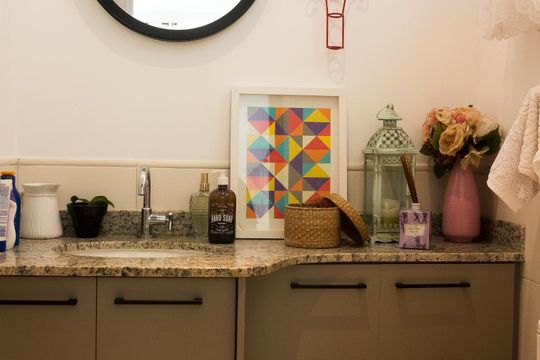 Lavabo de casa de condomínio à venda com 6 quartos, 305m² em Vargem Grande, Rio de Janeiro