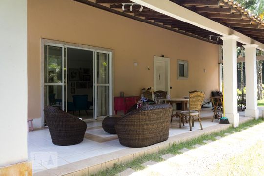 Varanda de casa de condomínio à venda com 6 quartos, 305m² em Vargem Grande, Rio de Janeiro