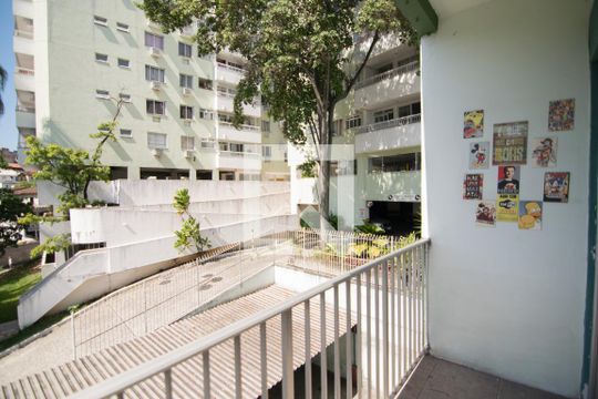 Varanda de apartamento para alugar com 1 quarto, 65m² em Pechincha, Rio de Janeiro