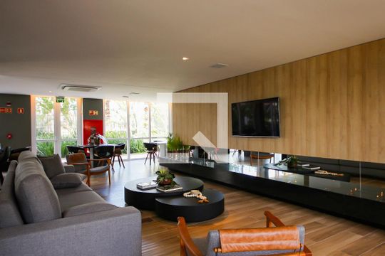 Área comum - Salão de festas de apartamento à venda com 2 quartos, 58m² em São Sebastião, Porto Alegre
